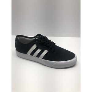 ADIDAS Men's Seeley Canvas Black White Shoes Sneakers 6 Mens Preowned